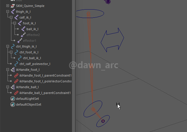 [Maya]Rigging 07 - Advanced IK